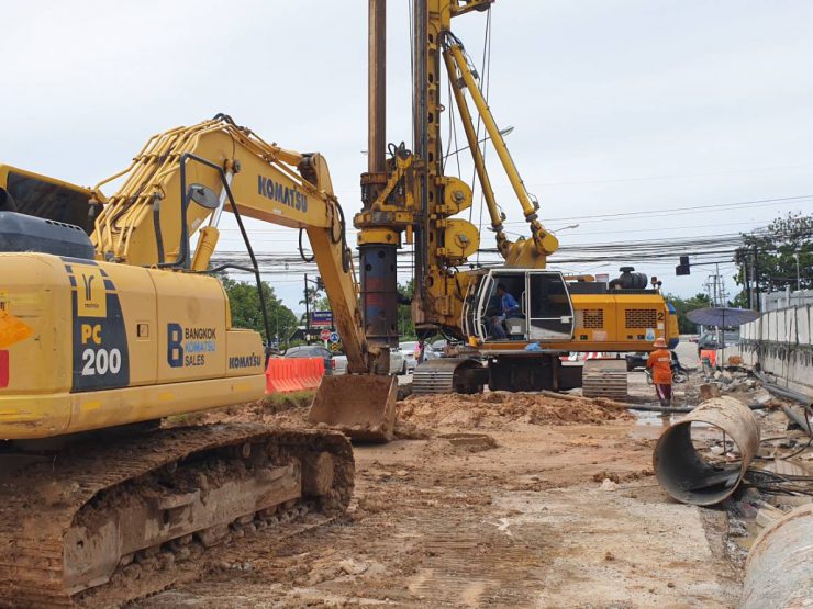 Underpass Construction Project of Highway No. 3, No. 331, and No. 3126, Chonburi